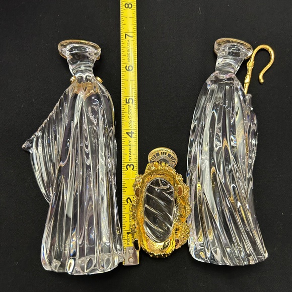 Gorham Christmas Nativity Mary, Joseph & Jesus In Original Box no lid Germany - Picture 10 of 11